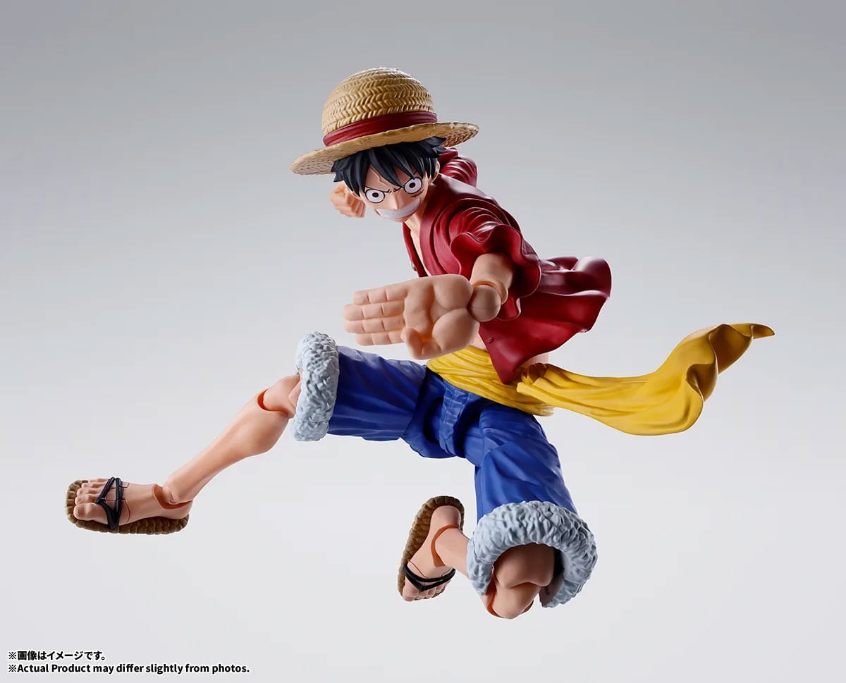 Bandai Tamashii Nations S.H.Figuarts One Piece Monkey D. Luffy Two Years Later Action Figure - View 7