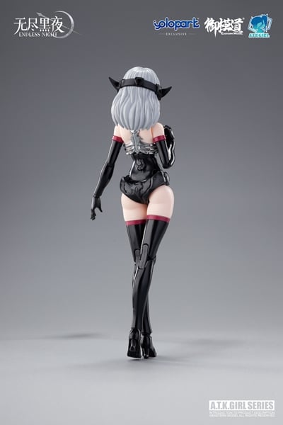 Eastern Model A.T.K. Girl Endless Night Vampire Camilla 1/12 Scale Model Kit, 6.69-Inch - View 28