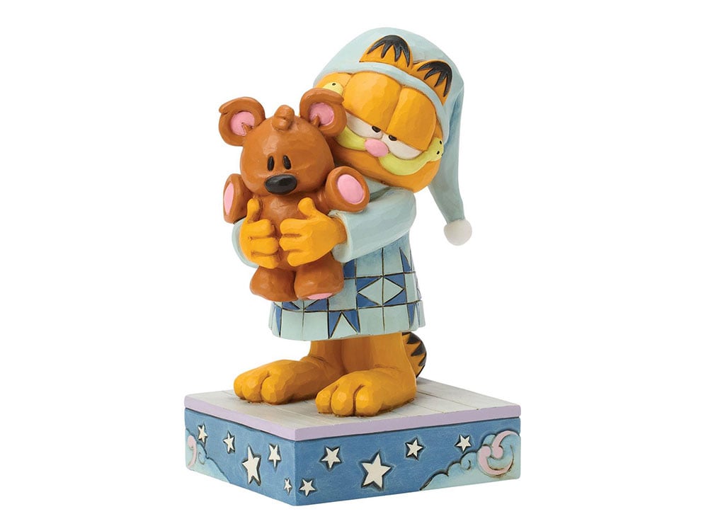 Enesco Jim Shore Garfield Sleepy Garfield with Pooky Figurine 5.5-Inch - View 2