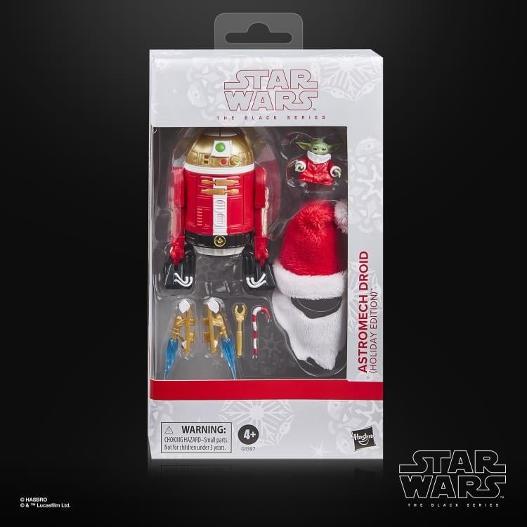 Hasbro Star Wars: The Black Series Astromech Droid Holiday Edition Plastic Action Figure - View 11