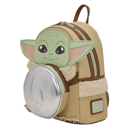 Loungefly Star Wars: The Mandalorian Grogu Cosplay 10.5-Inch Mini Backpack in Polyurethane - View 4
