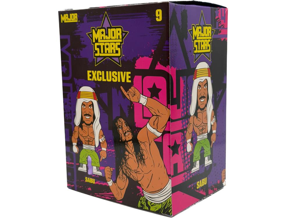 Major Stars Sabu 4-Inch Plastic Collectible Figure - View 5
