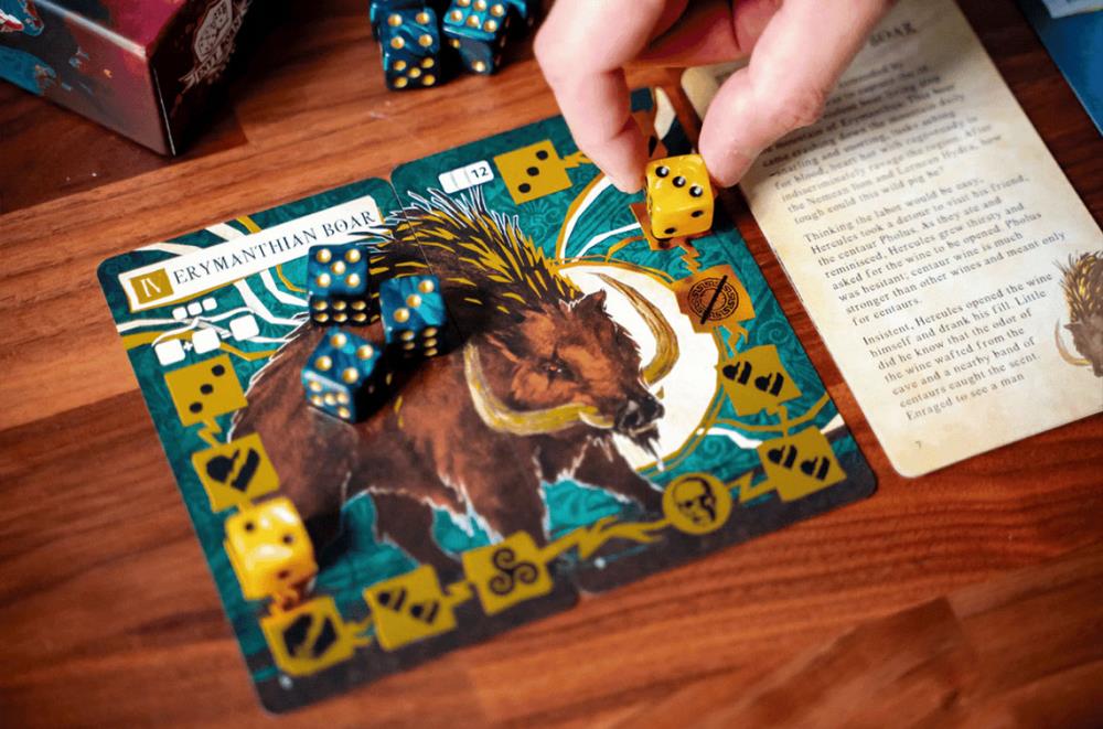 Envy Born Games Hercules and the 12 Labors Board Game - View 7