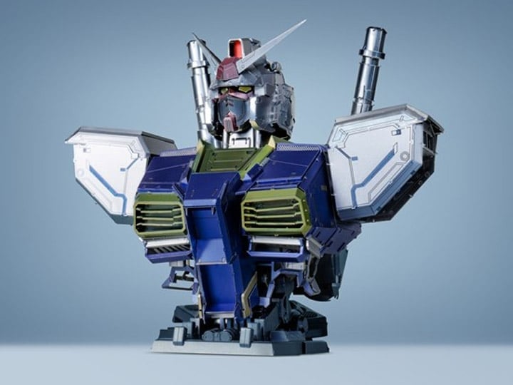 Bandai Mobile Suit Gundam BN Metal Works Vol. 1 RX-78-2 Gundam Metal Model Kit, 6.3-Inch - View 2