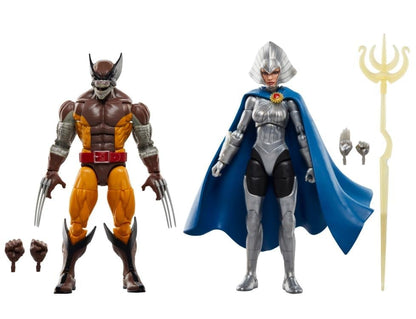 Hasbro Marvel Legends Wolverine 50th Anniversary Wolverine and Lilandra Neramani Action Figure Two-Pack - View 13