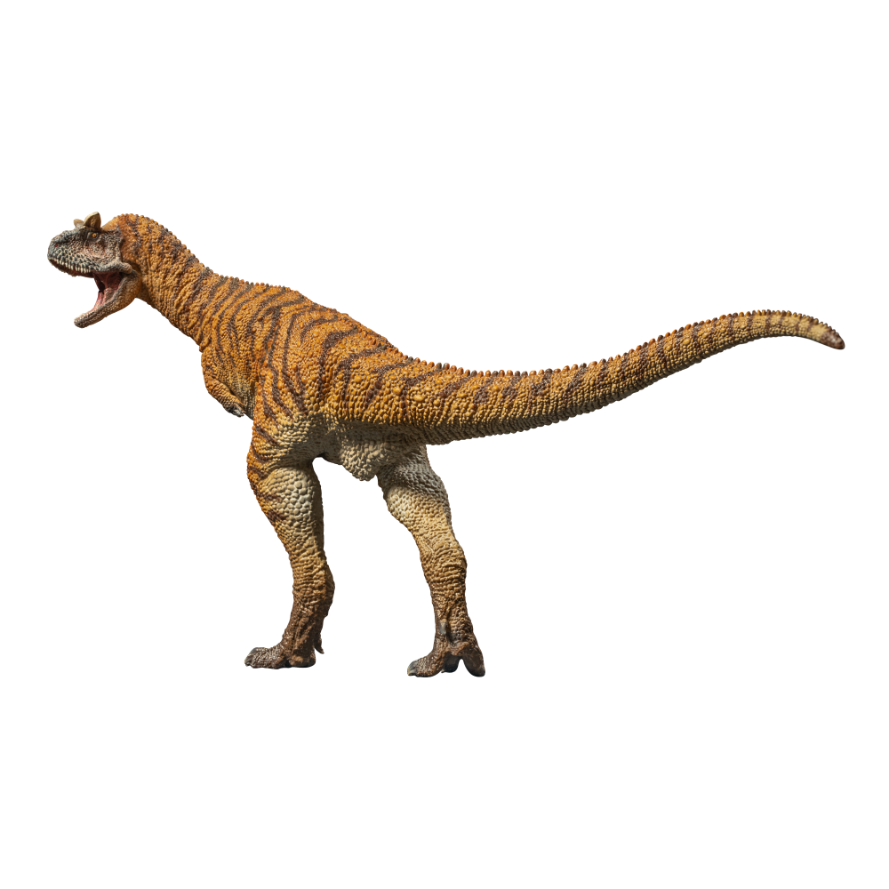PNSO Prehistoric Animal Models Domingo the Carnotaurus 4.52-Inch PVC Figure - View 3