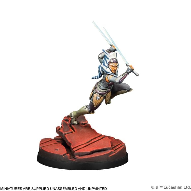 Atomic Mass Games Star Wars: Shatterpoint I Am No Jedi Duel Pack with Ahsoka Tano and Darth Vader - View 5