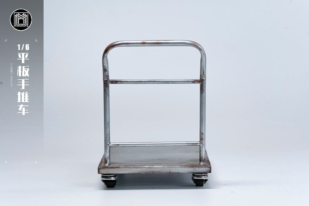 MMMToys Flatbed Trolley 1/6 Scale Metal Accessory for Figures - View 6