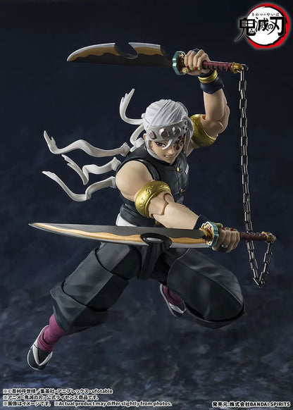 Bandai Demon Slayer: Kimetsu no Yaiba S.H.Figuarts Tengen Uzui 6.5-Inch Action Figure - View 5