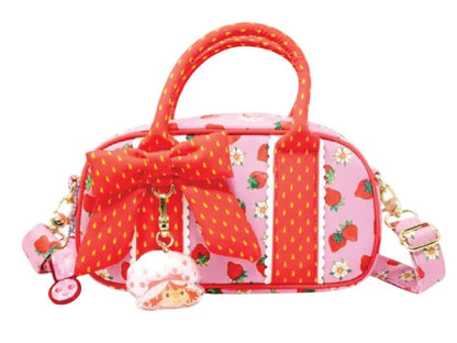 Whatever Strawberry Shortcake Dufflette Crossbody Bag, 5-Inch Cotton and Polyurethane - View 2