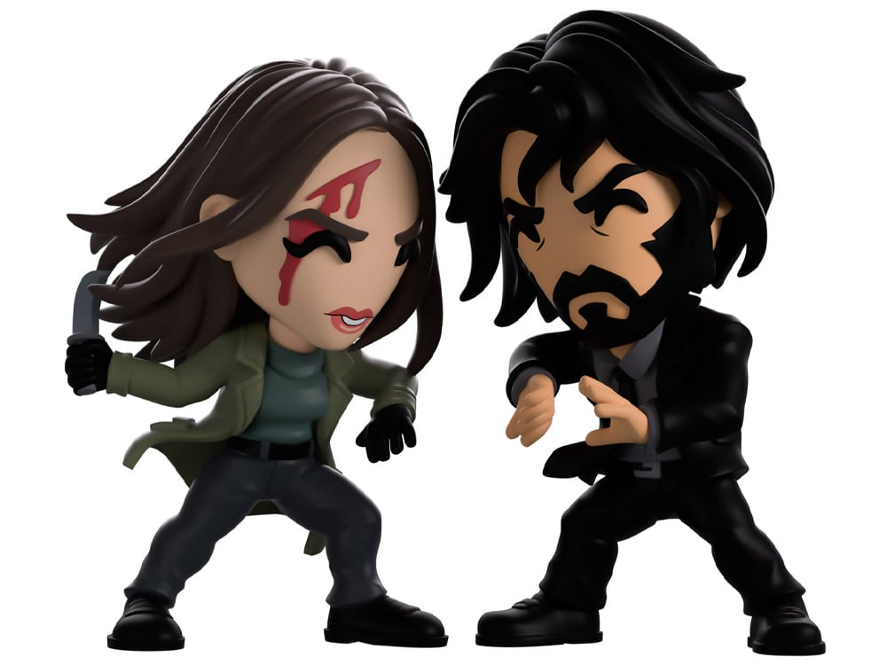 Youtooz From the World of John Wick: Ballerina The Ballerina and John Wick Vinyl Figure 4.5-Inch - View 2
