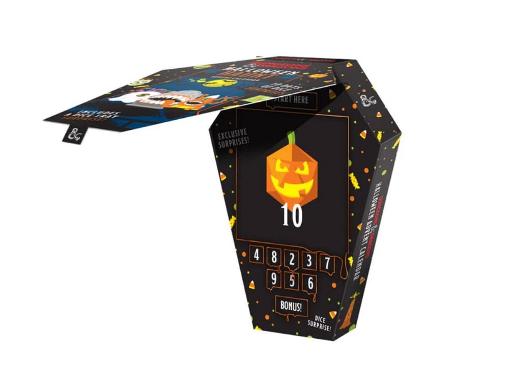 FanRoll Dungeons and Dragons D&D Halloween Haunt Advent Calendar - View 2