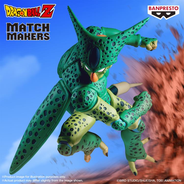 Bandai Dragon Ball Z Match Makers Cell Vs. Android 16 6-Inch Figure - View 3