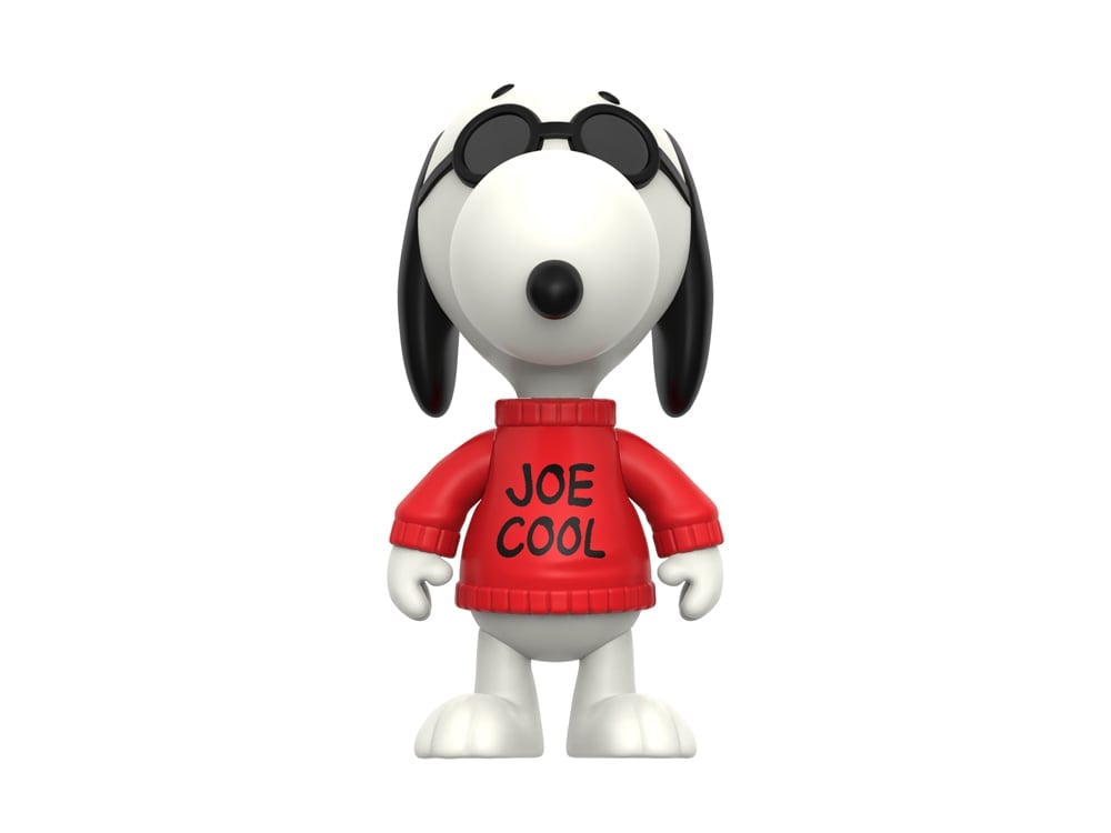Super7 Peanuts ReAction Joe Cool Snoopy Action Figure - View 2