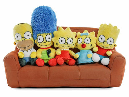Kidrobot The Simpsons Family on Couch Interactive Plush with Homer, Marge, Bart, Lisa and Maggie - View 2