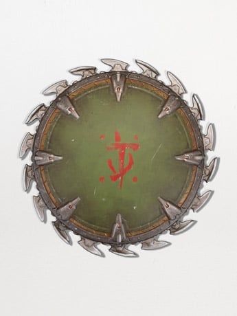 Dark Horse Doom: The Dark Ages Shield Saw 10-Inch PVC Wall Mount