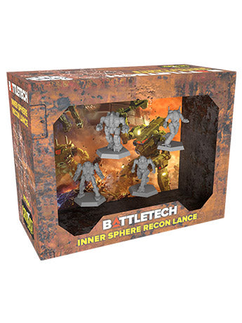Catalyst Game Labs BattleTech Inner Sphere Recon Lance Mercenaries ForcePack Miniatures