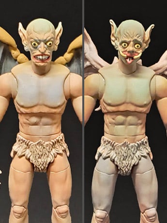 D13 Toys Biblical Adventures Demons Last Judgement Deluxe 1/12 Scale Figure Two-Pack