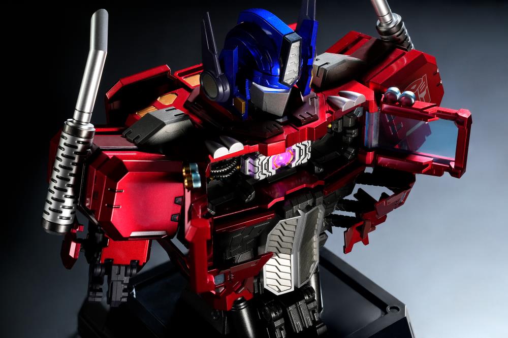 Unix Square Transformers Bust Generation Optimus Prime Mechanic Bust 6.3-Inch ABS Statue - View 19