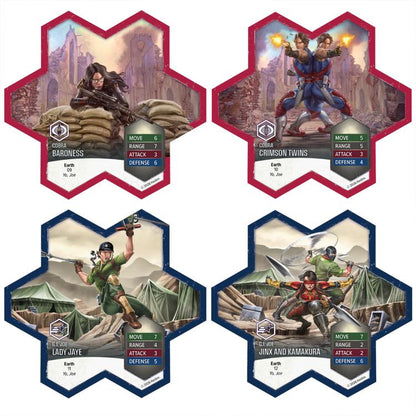 Renegade Game Studios G.I. Joe Heroscape Strike Forces Army Expansion (Premium Painted Edition) - View 5
