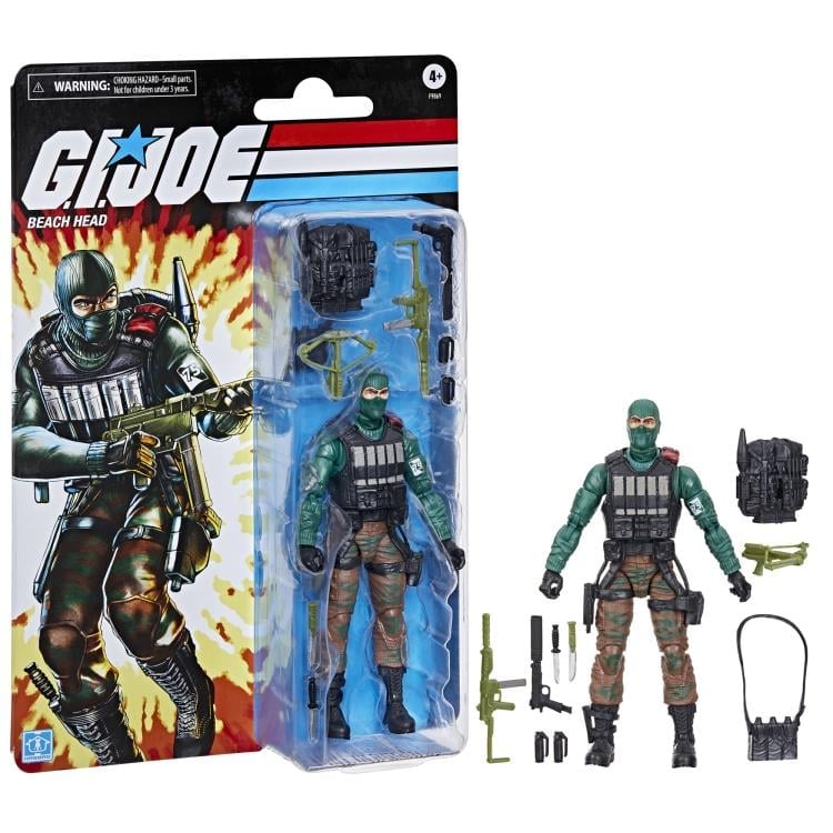 Hasbro G.I. Joe Classified Series Retro Collection Beach Head Action Figure - View 12