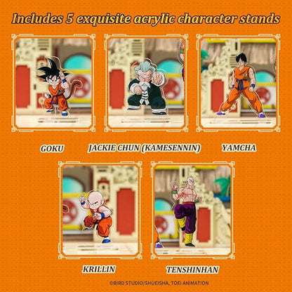 Puremind Dragon Ball Tenkaichi Budokai Wooden Construction Set with Acrylic Figures - View 6