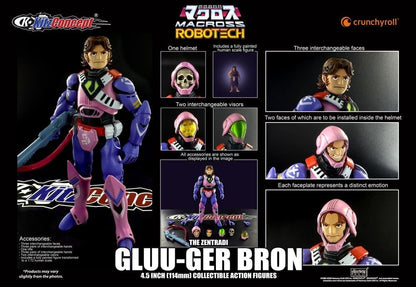 Kitzconcept Macross Gluu-Ger Bron 4.5-Inch Action Figure - View 7