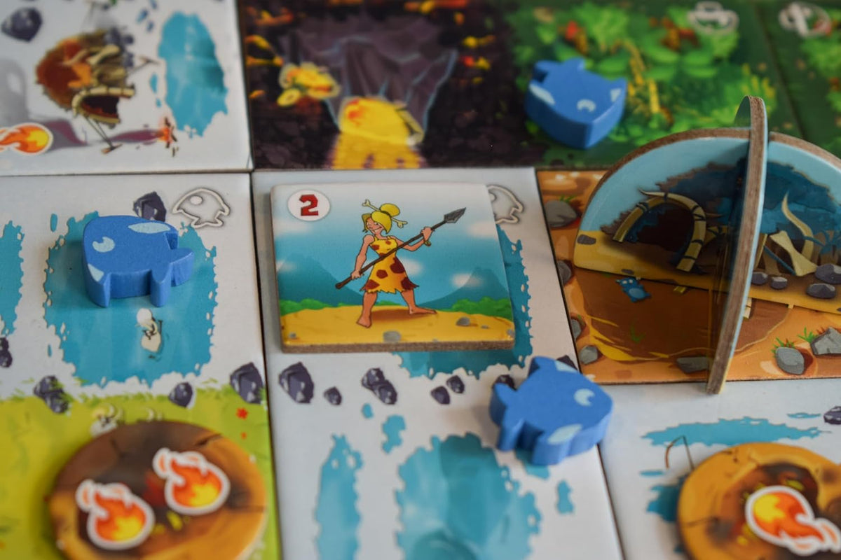 Blue Orange Games Kingdomino Origins Tabletop Board Game - View 6