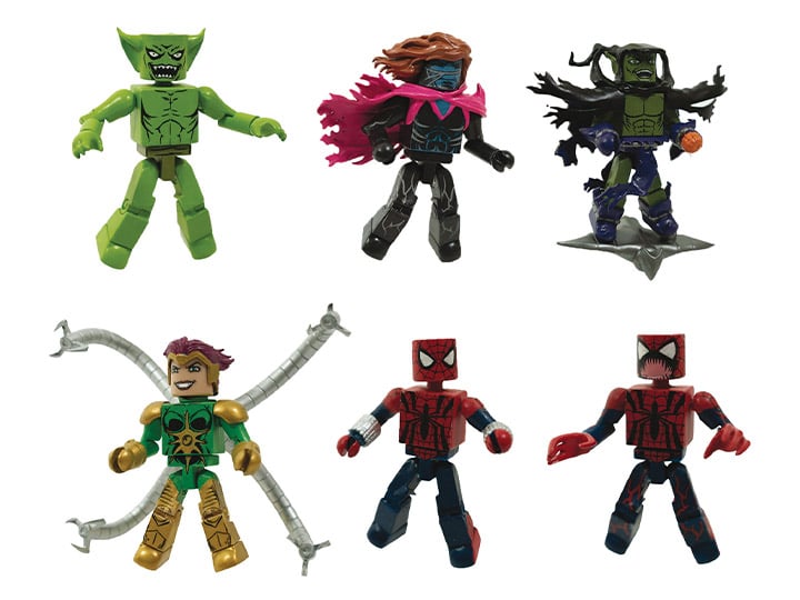Diamond Select Toys Marvel Minimates Spider-Man: Clone Saga Deluxe Box Set of 2-Inch Figures - View 2