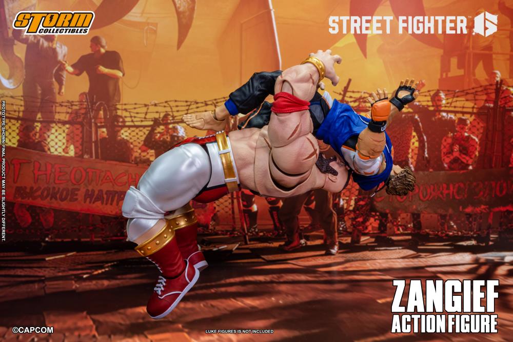 Storm Collectibles Street Fighter 6 Zangief 1/12 Scale Plastic Action Figure - View 33
