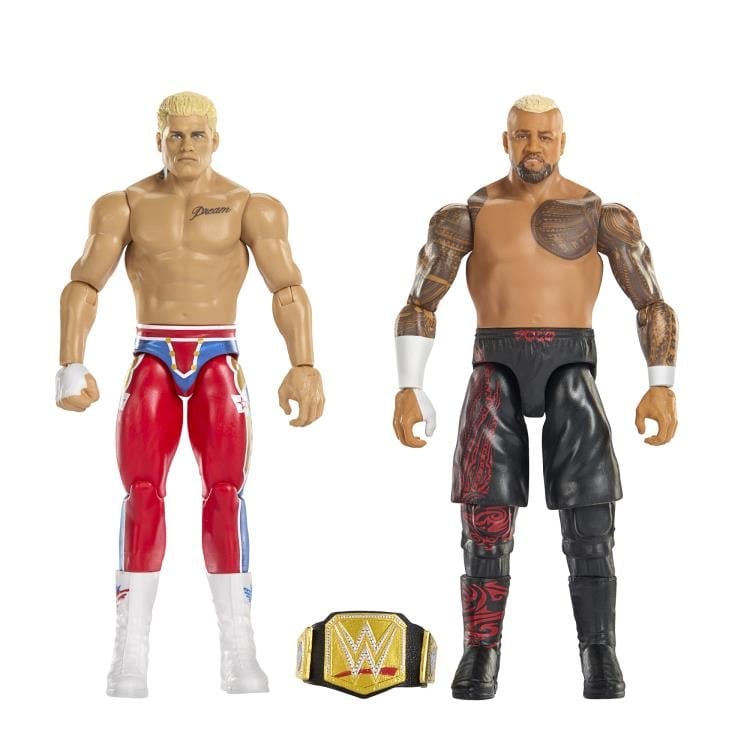 Mattel WWE Championship Showdown Series 24 Cody Rhodes vs. Solo Sikoa Two-Pack - View 6