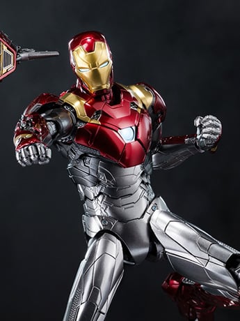 threezero Spider-Man: Homecoming DLX Iron Man Mark 47 1/12 Scale Action Figure
