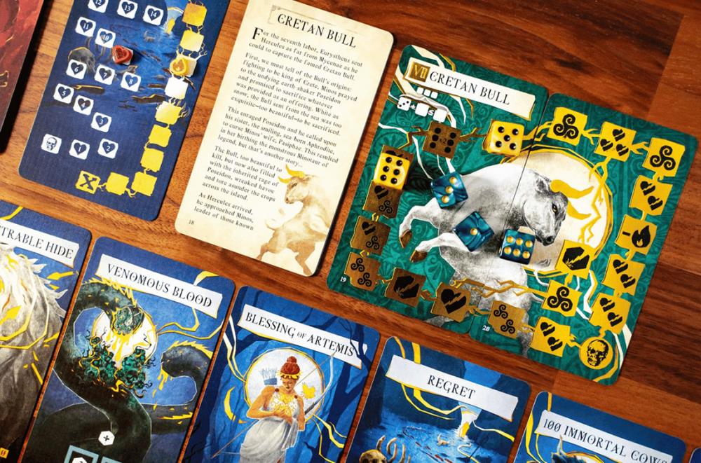 Envy Born Games Hercules and the 12 Labors Board Game - View 6