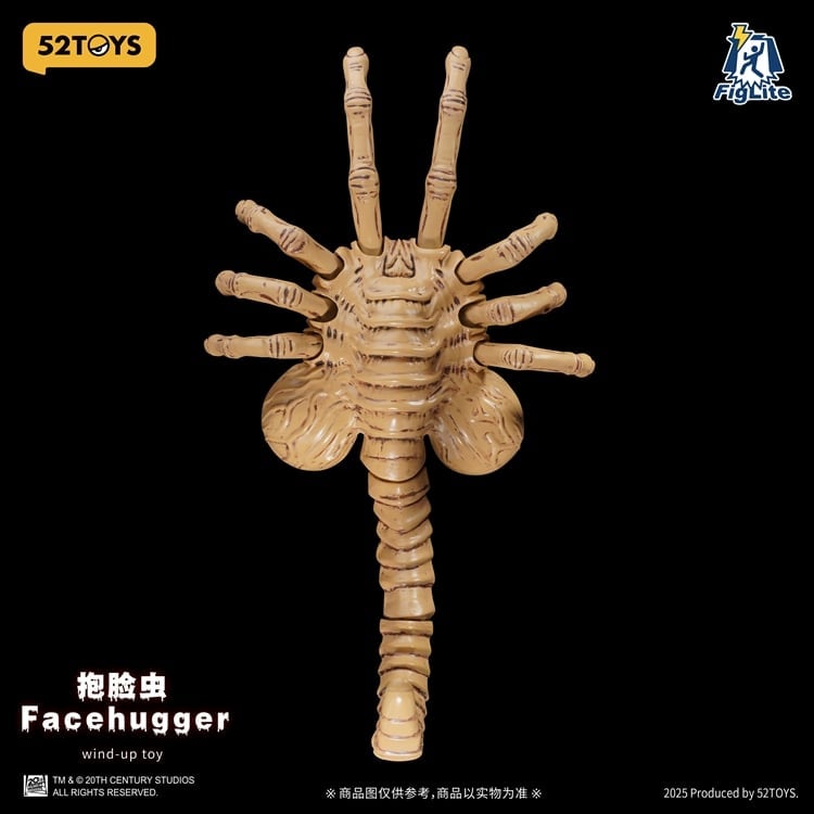 52Toys Alien FigLite Facehugger Wind-Up Toy in ABS and PVC - View 6