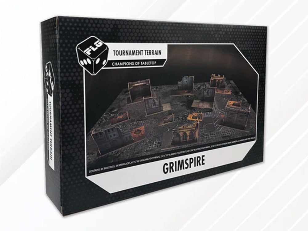 Frontline Gaming FLG Tournament Terrain: Grimspire Terrain Set - View 2