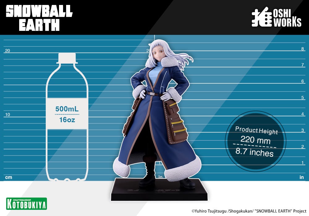 Kotobukiya Snowball Earth Oshi Works Ao Nogi 9-Inch Figure - View 13