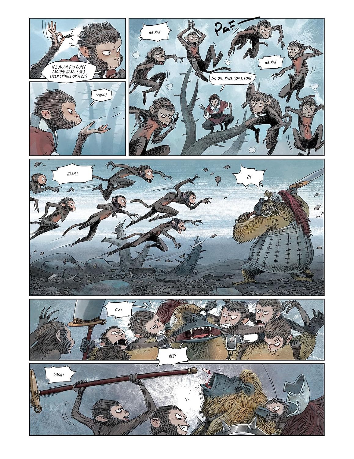 Oni Press The Monkey King Omnibus Journey to the West Book - View 9