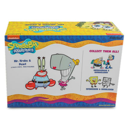 Kidrobot SpongeBob SquarePants Mr. Krabs and Pearl Mini Figure Two-Pack, 6 Inches - View 8