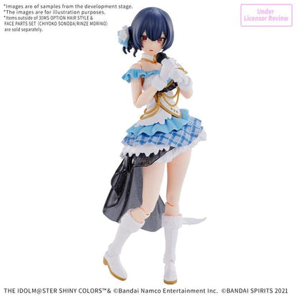 Bandai The Idolmaster Shiny Colors 30 Minutes Sisters Option Hairstyle & Face Parts (Chiyoko Sonoda & Rinze Morino) Accessory Kit Set - View 3