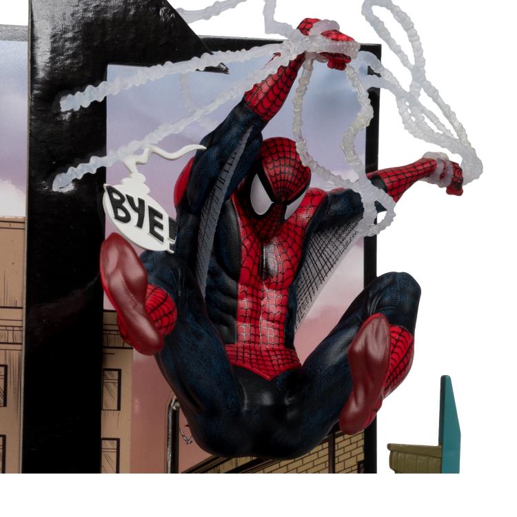 McFarlane Toys Marvel Comics Spider-Man (Spider-Man #6 Ver. 2) 1/10 Scale Action Figure - View 5