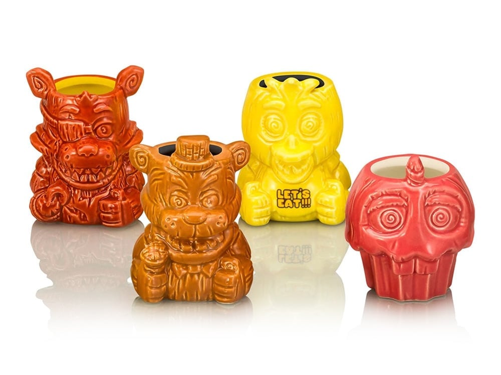 Beeline Creative Five Nights at Freddy's Geeki Tikis Mini Muglets Four-Pack - View 2