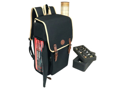 Enhance Gaming Designer Edition RPG Backpack (Black) in Heavy-Duty Canvas - View 2