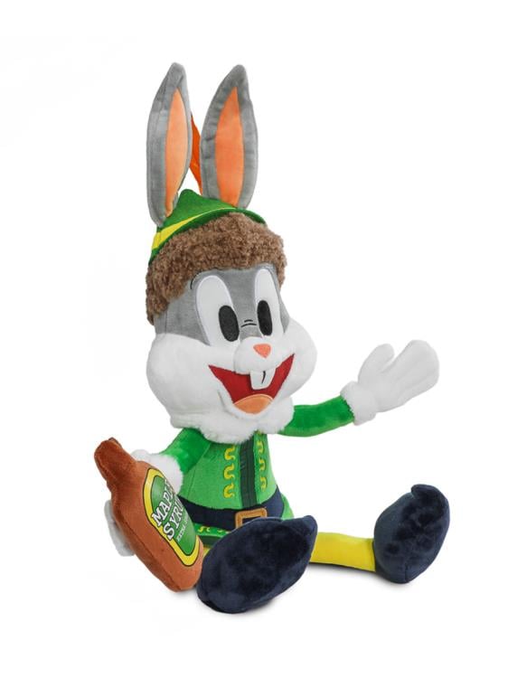 Kidrobot Looney Tunes Bugs Bunny the Elf 13-Inch Plush - View 3