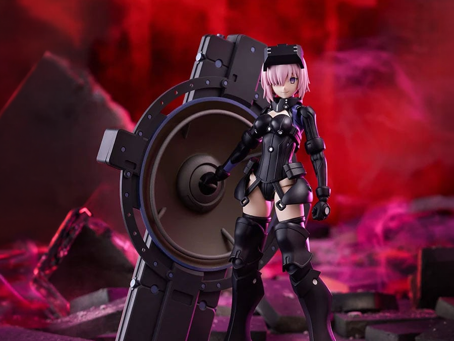 Max Factory Fate/Grand Order Plamatea Shielder/Mash Kyrielight (Ortinax) 6.5-Inch Plastic Model Kit - View 2