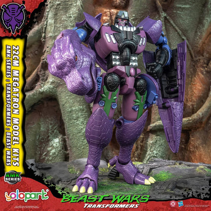 Yolopark Transformers: Beast Wars AMK Series Megatron 8.6-Inch Model Kit - View 3