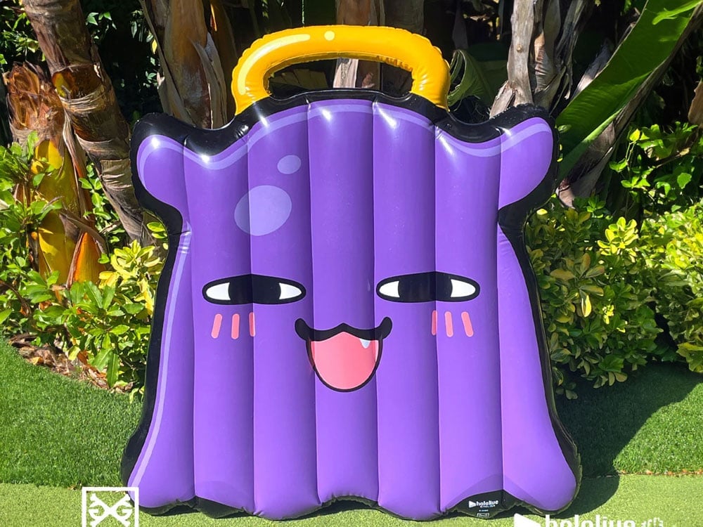 GHOST X GHOST Hololive Production T.A.K.O. Inflatable Pool Float with Takodachi - View 2
