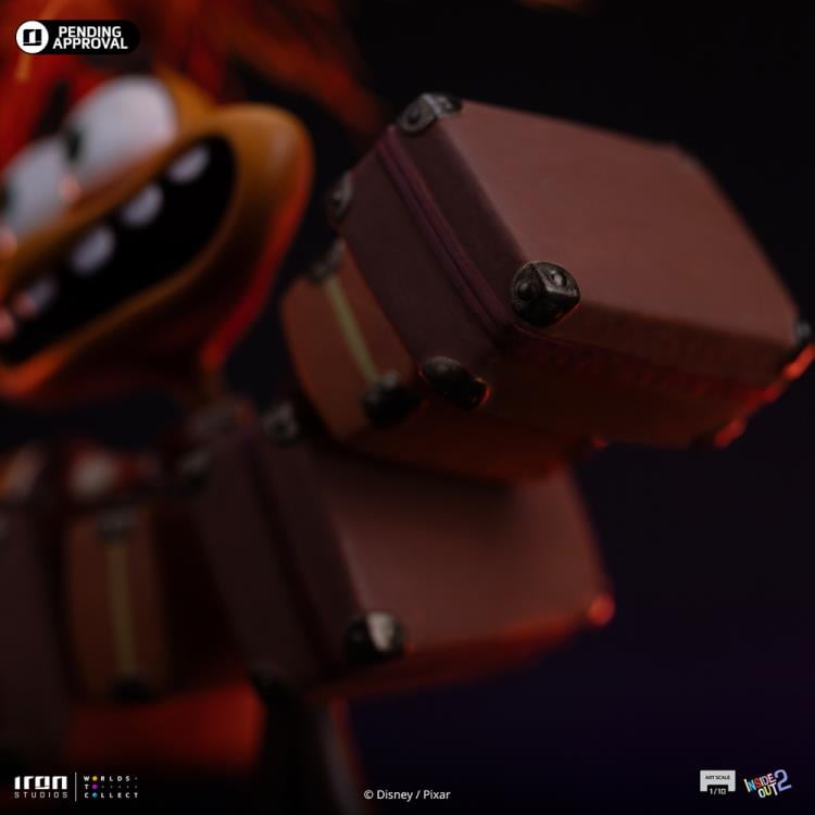 Iron Studios Pixar Inside Out 2 Anxiety 1/10 Art Scale Limited Edition Statue - View 10