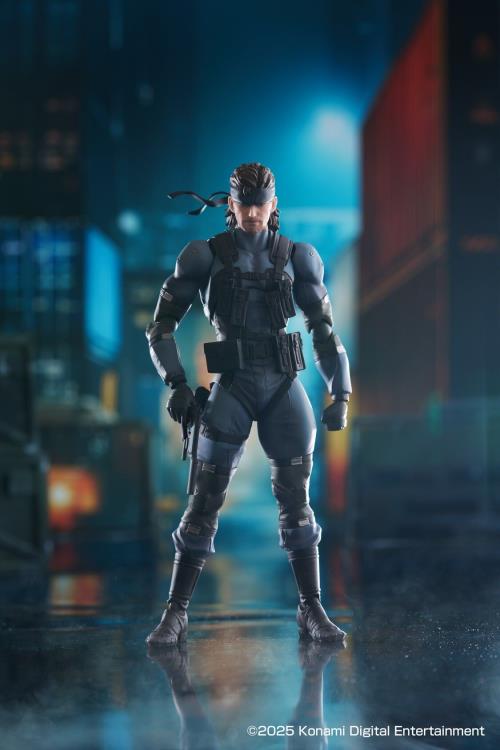 Max Factory Metal Gear Solid 2: Sons of Liberty figma No.645 Solid Snake (MGS2 Ver. Updated Edition) 6-Inch Action Figure - View 3