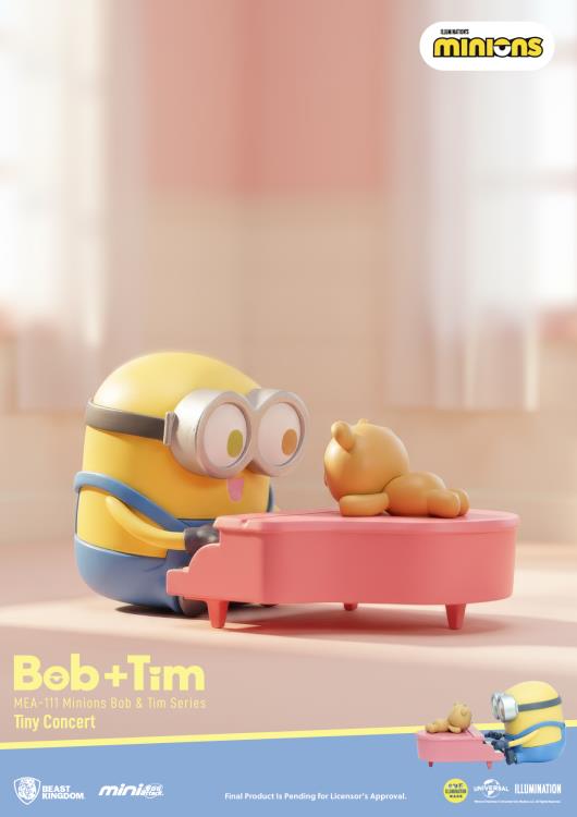 Beast Kingdom Minions Mini Egg Attack MEA-111 Bob & Tim Box of 6 Random Figures - View 7