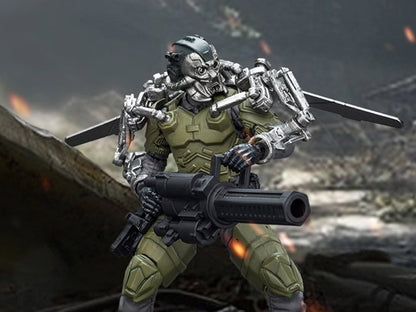 JoyToy Military Figures Army Builder Promotion Pack Figure 29 Lone Wolf with Exoskeleton 1/18 Scale Action Figure - View 2